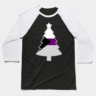 Christmas Tree LGBT Flag Demisexual Baseball T-Shirt